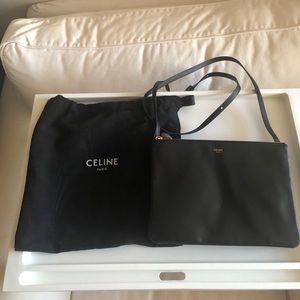 Authentic CELINE large Trio bag